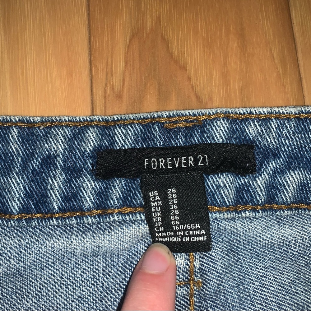 Forever 21 Cut-Off Jean Shorts